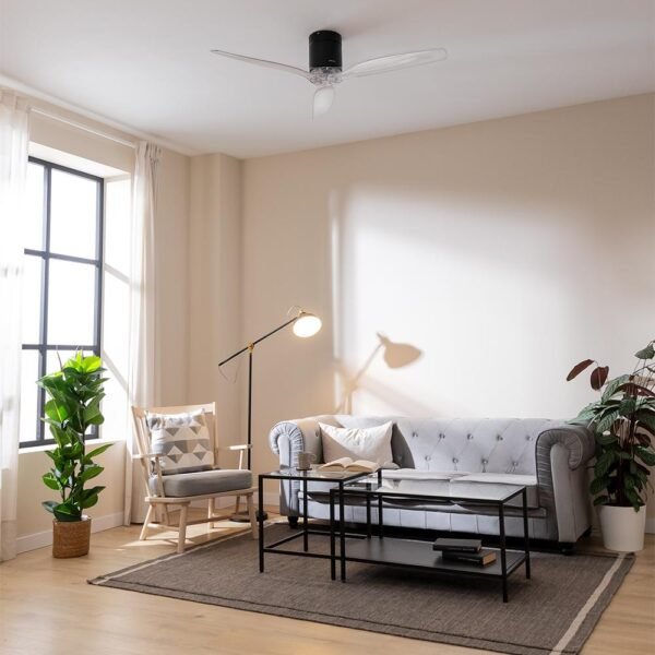 Imagen 4 Ventilador de techo EnergySilence Aero 5285 BlackTransparent de Cecotec