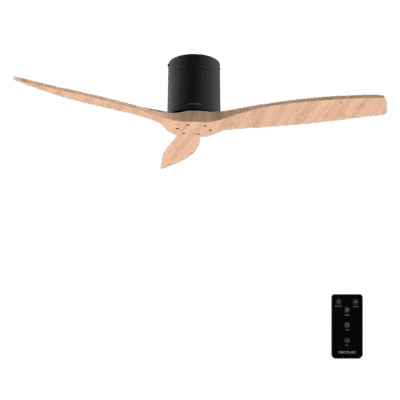 Ventilador de techo EnergySilence Aero 5400 Classic Black&LightWood de Cecotec