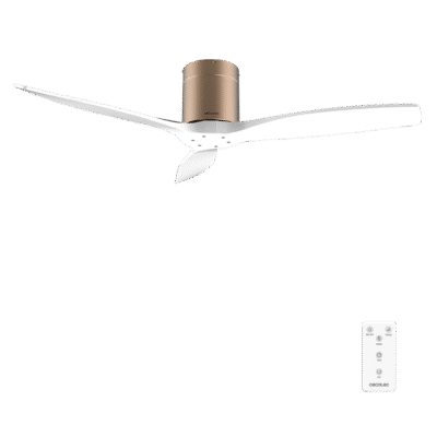 Ventilador de techo EnergySilence Aero 5400 Classic Gold&White de Cecotec