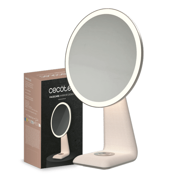 Imagen 4 Espejo de maquillaje FaceCare Mirror Design de Cecotec