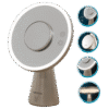 Espejo de maquillaje FaceCare Mirror&Sound de Cecotec