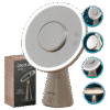 Imagen 3 Espejo de maquillaje FaceCare Mirror&Sound de Cecotec