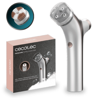 Limpiador facial FaceCare TotalClean 2in1 de Cecotec