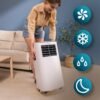 Imagen 6 Aire acondicionado portátil ForceClima 7400 Soundless Touch de Cecotec