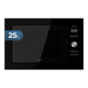 Microondas integrable GrandHeat 2590 Built-In Black de Cecotec