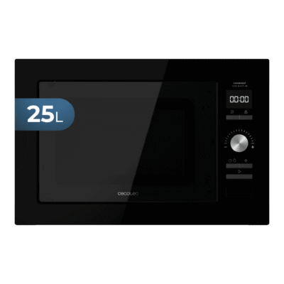 Microondas integrable GrandHeat 2590 Built-In Black de Cecotec