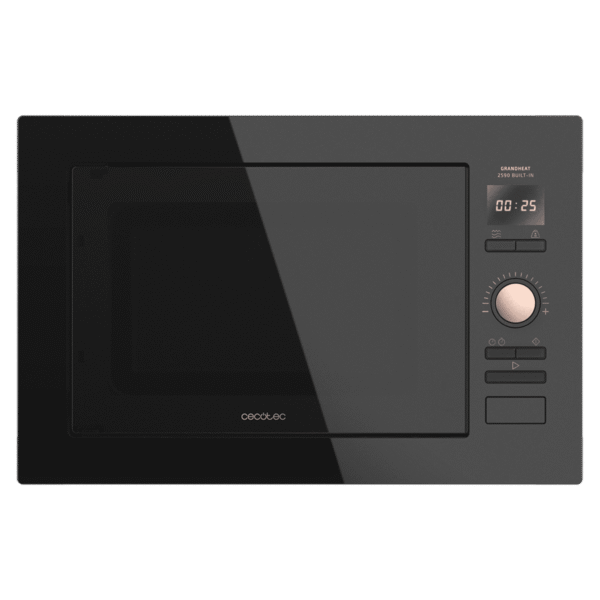 Imagen 3 Microondas integrable GrandHeat 2590 Built-In BlackRose de Cecotec