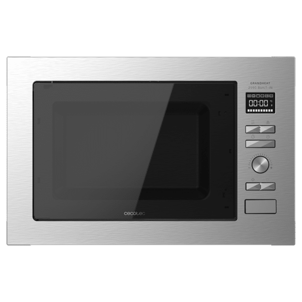 Imagen 3 Microondas integrable GrandHeat 2590 Built-In SteelBlack de Cecotec
