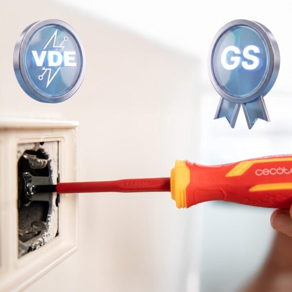 Imagen 5 Set de destornilladores aislados HardGyro 11 SafeVolt Magnetic de Cecotec