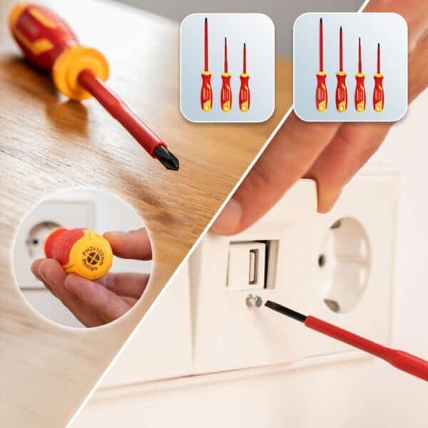 Imagen 8 Set de destornilladores aislados HardGyro 11 SafeVolt Magnetic de Cecotec