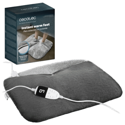 Calientapiés eléctrico HeatConfort FootWarmer Deluxe de Cecotec