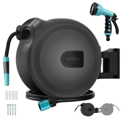 Enrollador de manguera HydroShell 20 de Cecotec