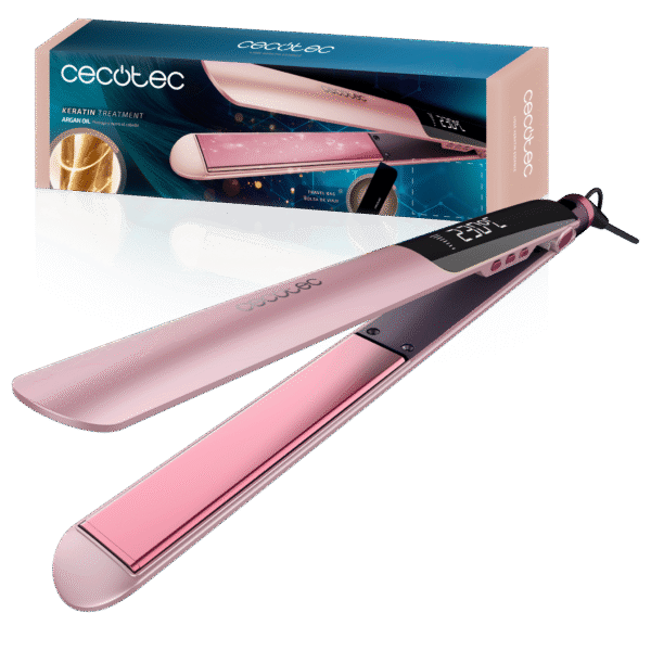 Imagen 4 Plancha de pelo Lisse Keratin Essence Cotton Candy de Cecotec