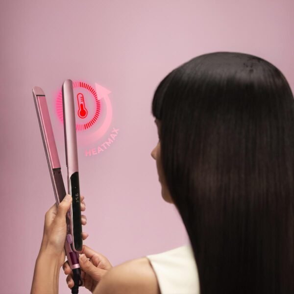 Imagen 6 Plancha de pelo Lisse Keratin Essence Cotton Candy de Cecotec