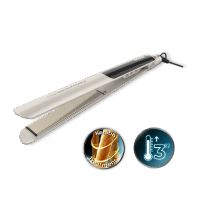 Plancha de pelo Lisse NanoSilk Essence Champagne de Cecotec