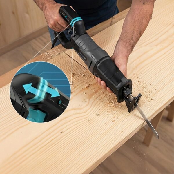 Imagen 5 Sierra de sable LongFlex 900 ShockAbsorber de Cecotec