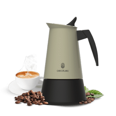 Cafetera italiana Piccolina 400 Green de Cecotec
