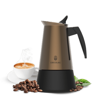 Cafetera italiana Piccolina 600 Gold de Cecotec