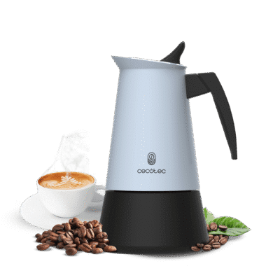 Cafetera italiana Piccolina 900 Blue de Cecotec