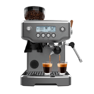 Cafetera espresso Power Espresso 20 Barista Steel & Grind de Cecotec