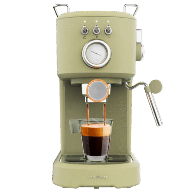 Cafetera espresso Power Espresso 20 Retro Green de Cecotec