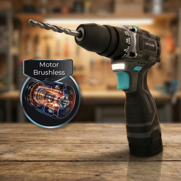 Imagen 4 Taladro atornillador PowerForce 1650 Multifunction Brushless de Cecotec