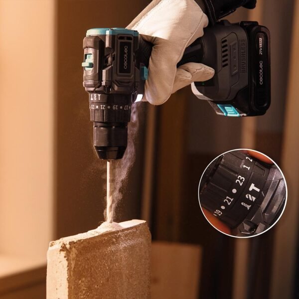 Imagen 4 Taladro percutor PowerForce 3000 Impact Brushless de Cecotec