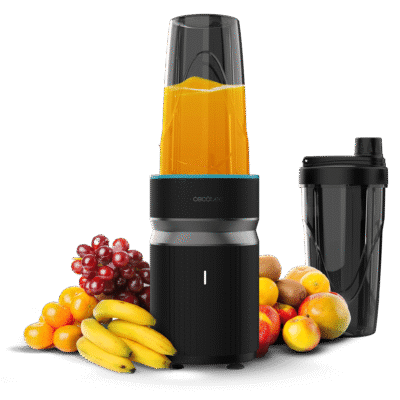 Batidora PowerTitanium 1000 Push2Go Duo de Cecotec