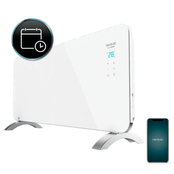 Convector de cristal Ready Warm 6750 Crystal Connection de Cecotec