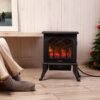 Imagen 3 Chimenea eléctrica de pie ReadyWarm 1500 Flames de Cecotec