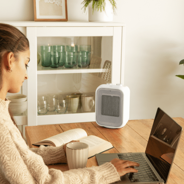 Imagen 7 Calefactor cerámico ReadyWarm 1500 Max Ceramic White de Cecotec