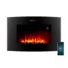 Chimenea eléctrica ReadyWarm 3560 Curved Flames Connected de Cecotec
