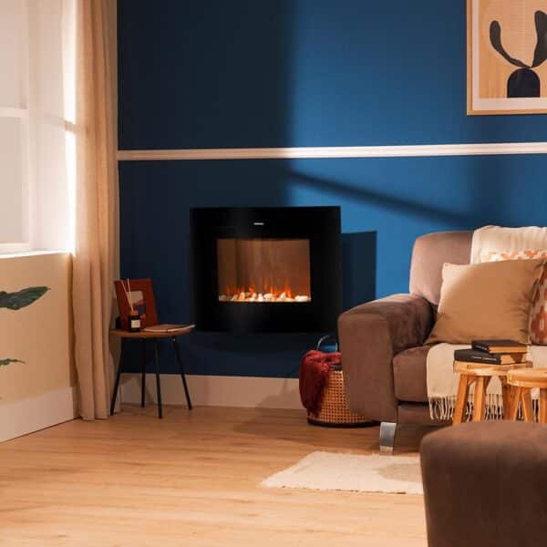 Imagen 6 Chimenea eléctrica ReadyWarm 3560 Curved Flames Connected de Cecotec