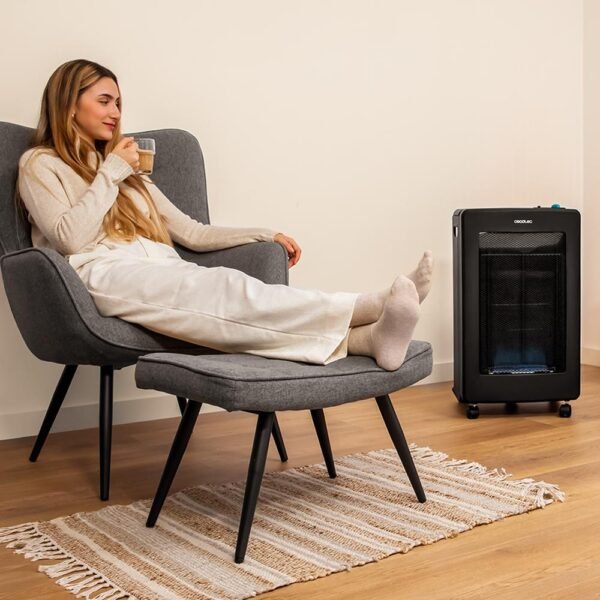 Imagen 5 Estufa de gas de llama azul ReadyWarm 4500 BlueFlame Foldable de Cecotec