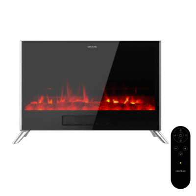 Chimenea eléctrica ReadyWarm 7500 3in1 Total Flames de Cecotec