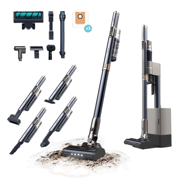 Imagen 6 Aspirador vertical con base de autovaciado Scoba 3000 Station de Cecotec