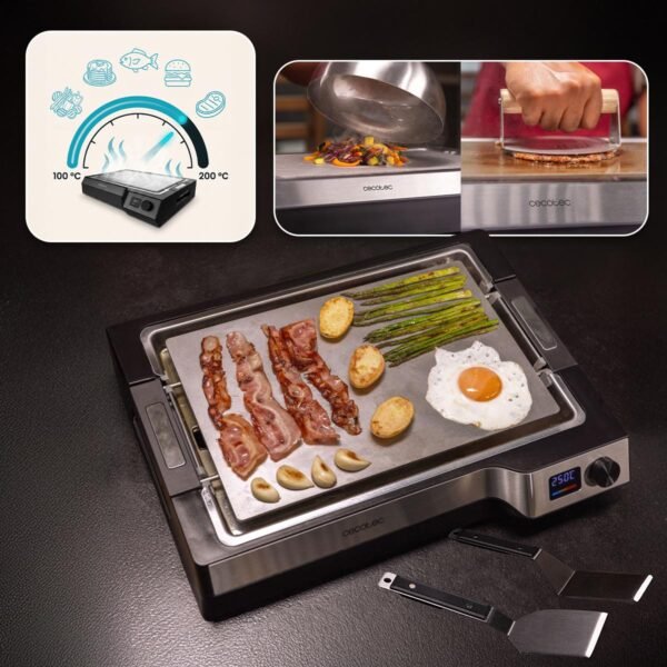 Imagen 6 Plancha Teppanyaki Steel de Cecotec