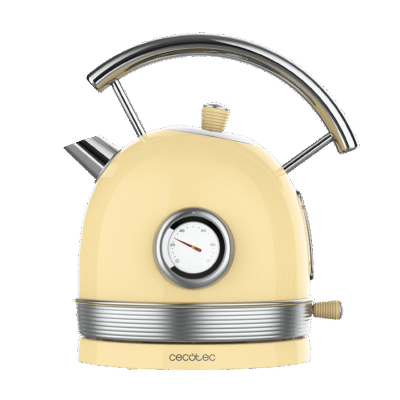 Hervidor ThermoSense 420 Vintage Light Yellow de Cecotec