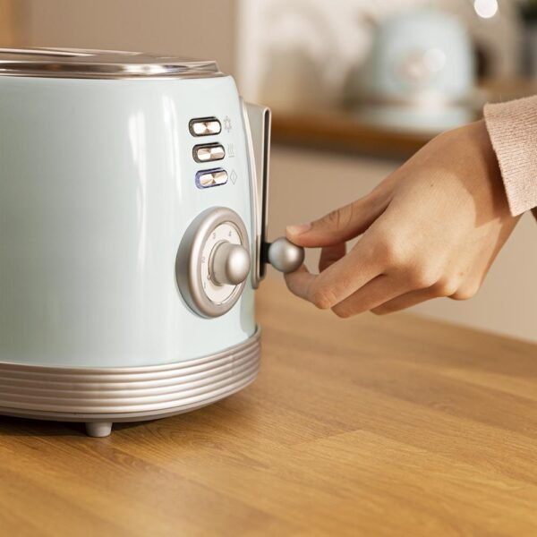 Imagen 8 Tostadora Toast&Taste 800 Vintage Light Blue de Cecotec